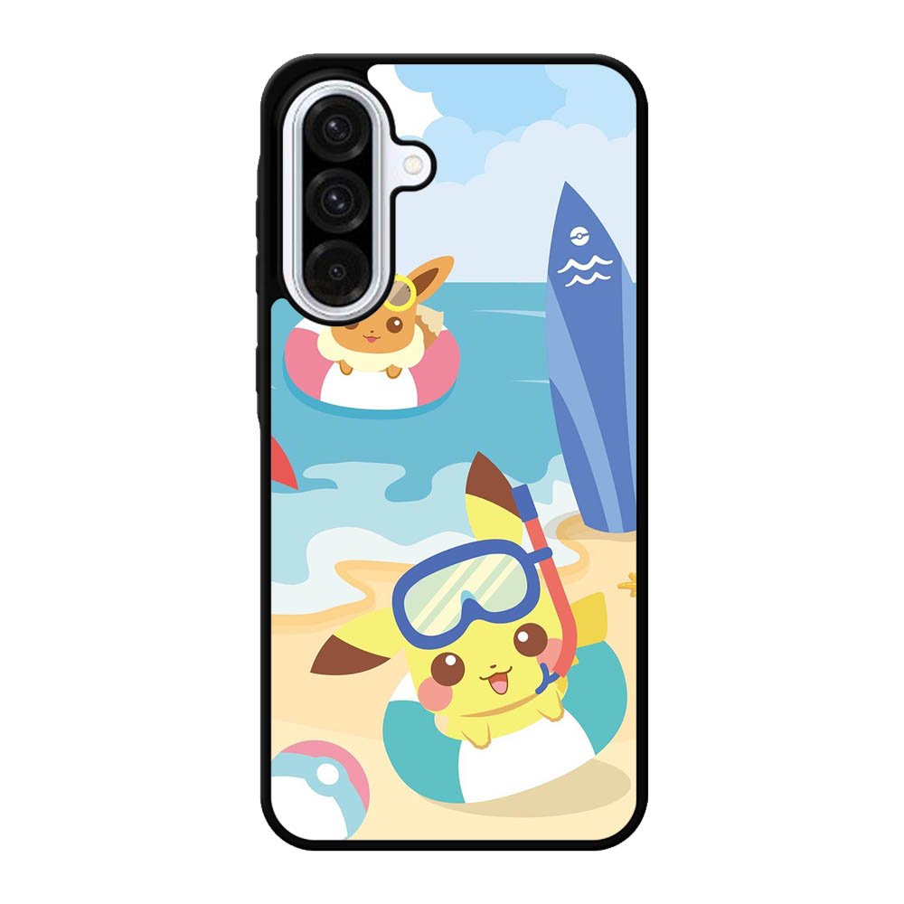 Pikachu Eevee Pokemon Samsung Galaxy A56 Case FE1274