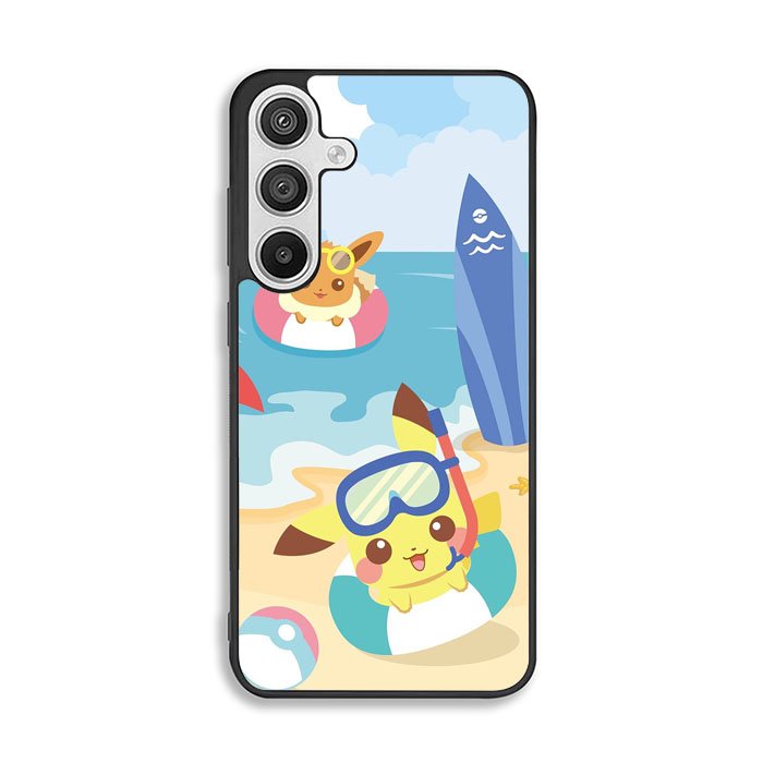 Pikachu Eevee Pokemon Samsung Galaxy A26 Case FE1274