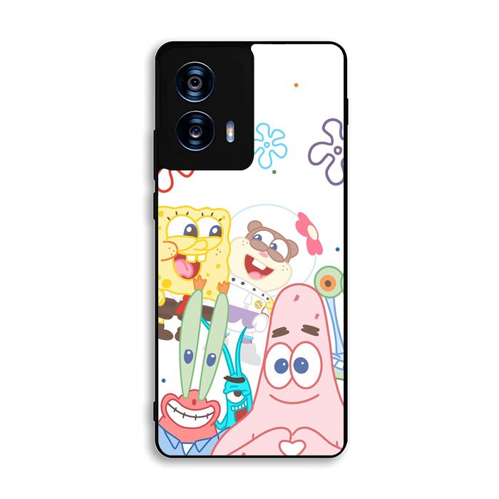 Spongebob Friends Happy Motorola Moto G Power 5G 2024 Case FE7350
