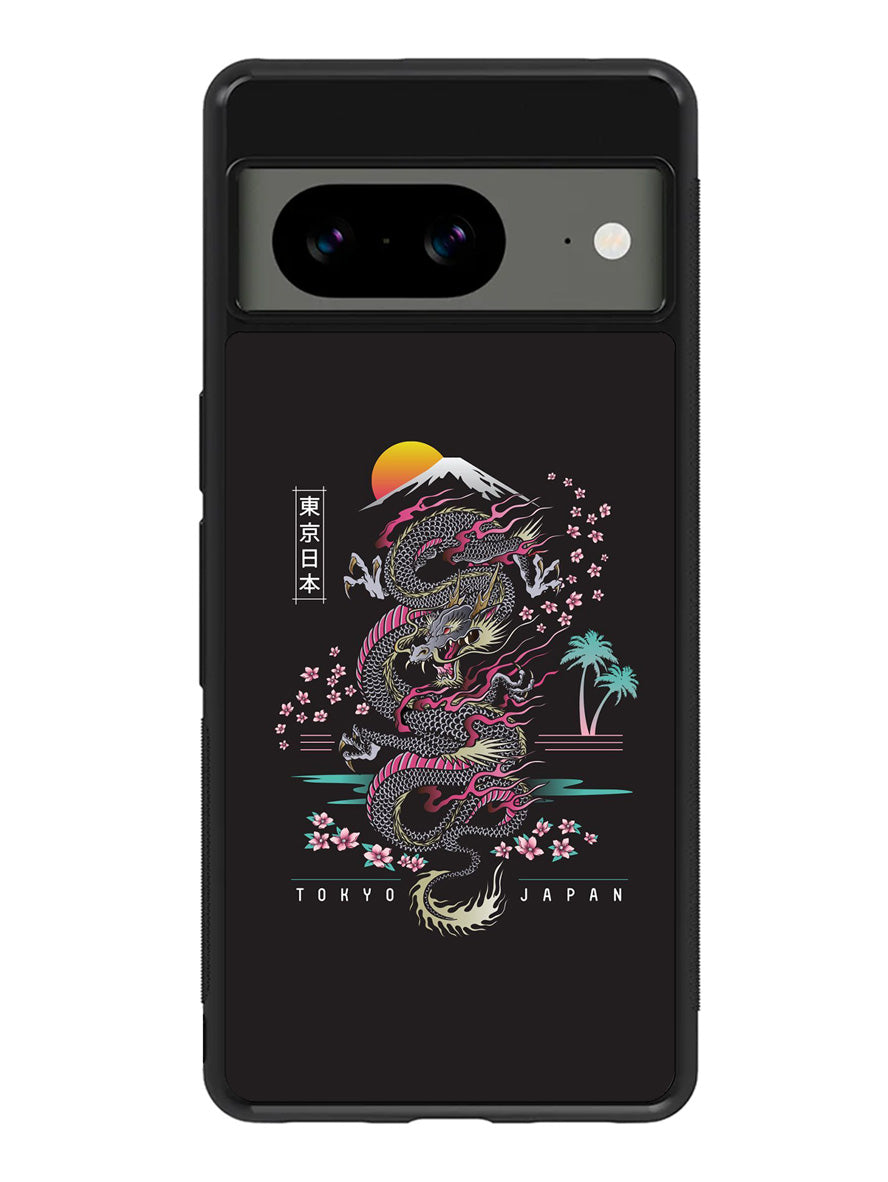 Tokyo Japan Dragon Google Pixel 8a Case