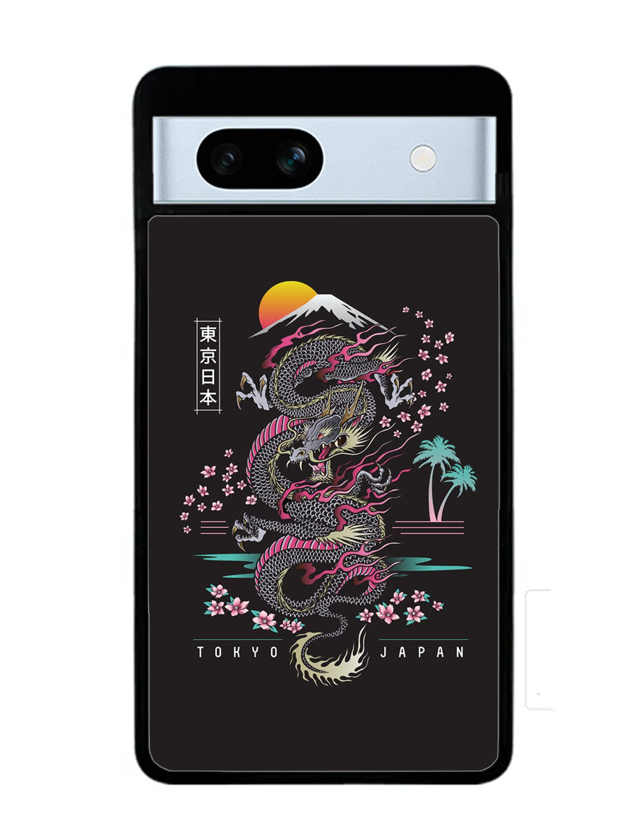 Tokyo Japan Dragon Google Pixel 7A Case