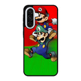 Luigi Mario Cute Cartoon Samsung Galaxy A56 Case FE4330