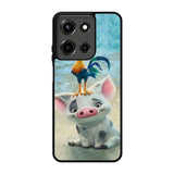 Moana Pua Pig Heihei Beach Motorola Moto G 5G 2025 Case FE7987