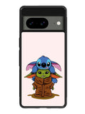 Baby Yoda and Stitch Google Pixel 8a Case