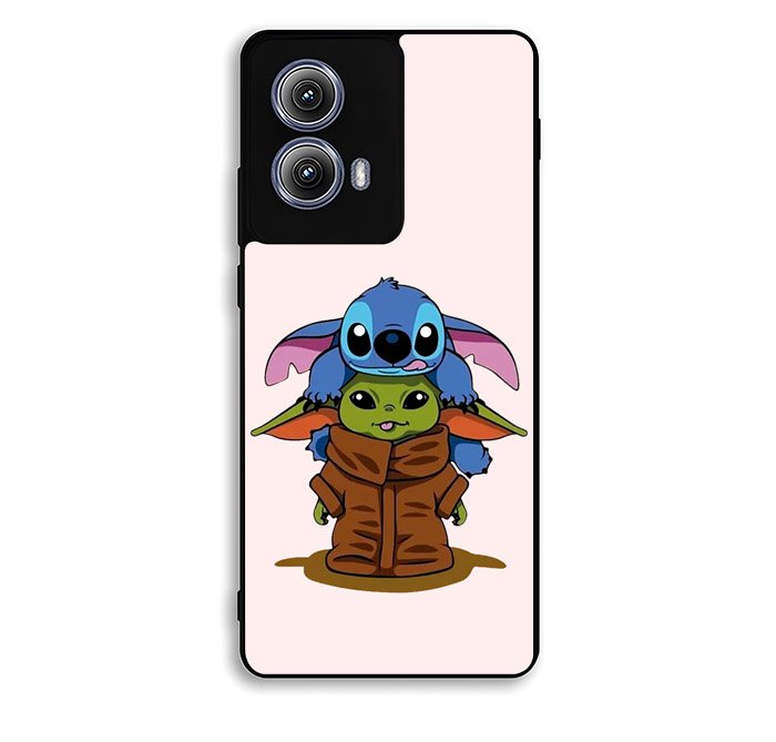 Baby Yoda and Stitch Motorola Moto Edge 2024 Case FE2670