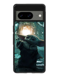 Baby Yoda In The Forest Love Butterfly Google Pixel 8a Case