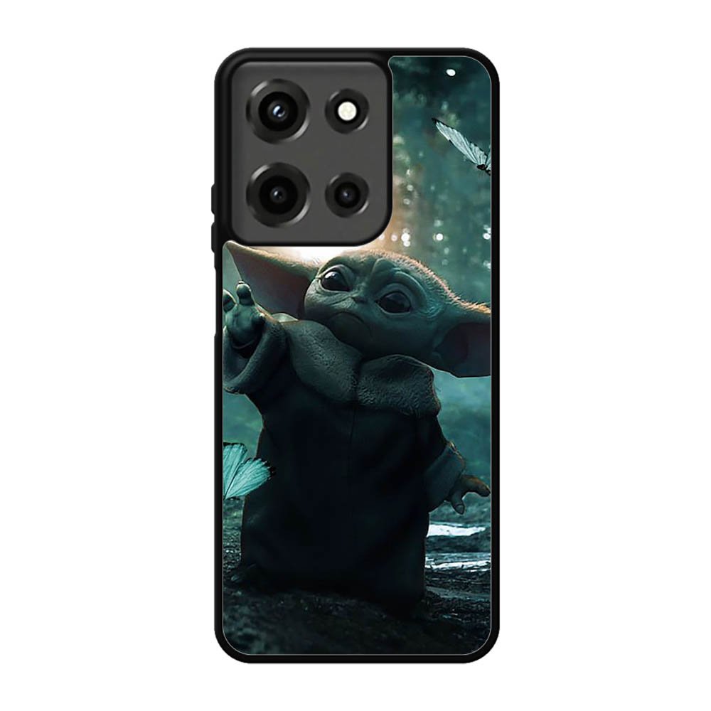 Baby Yoda In The Forest Love Butterfly Motorola Moto G 5G 2025 Case FE5237