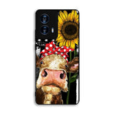 Cow With Tie SuNflower Motorola Moto G Power 5G 2024 Case FE3770