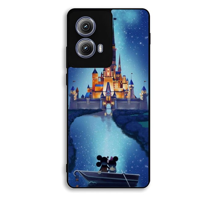 Mickey Minnie Cinderella Castle Motorola Moto Edge 2024 Case FE0785