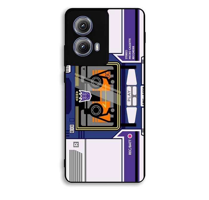 Transformers Soundwave Cassette Motorola Moto Edge 2024 Case FE6574