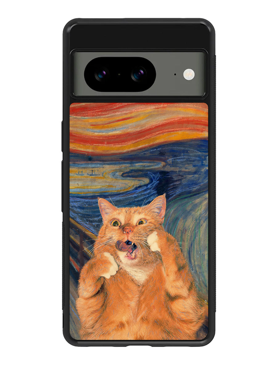 Cat The Scream Google Pixel 8a Case