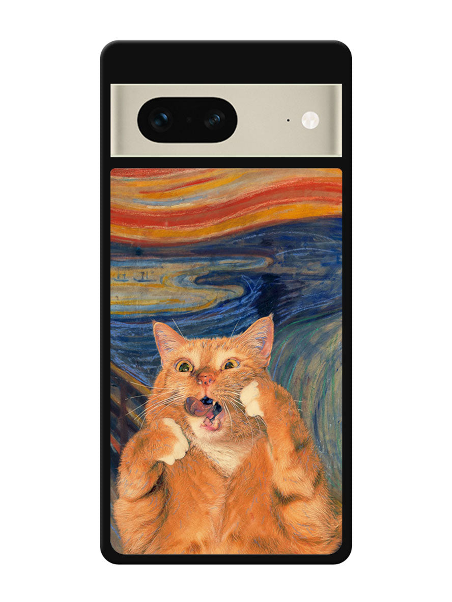Cat The Scream Google Pixel 7 Case