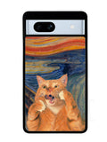 Cat The Scream Google Pixel 7A Case