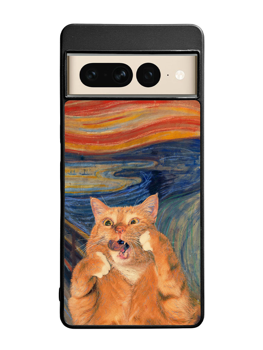 Cat The Scream Google Pixel 7 Pro Case