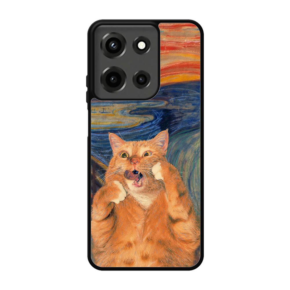 Cat The Scream Motorola Moto G 5G 2025 Case FE7391