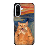 Cat The Scream Samsung Galaxy A56 Case FE0103