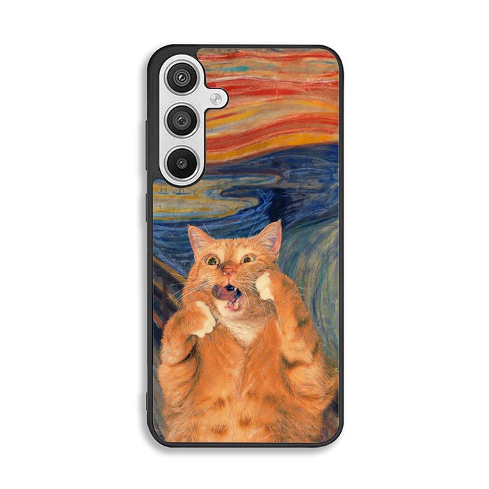Cat The Scream Samsung Galaxy A26 Case FE0103