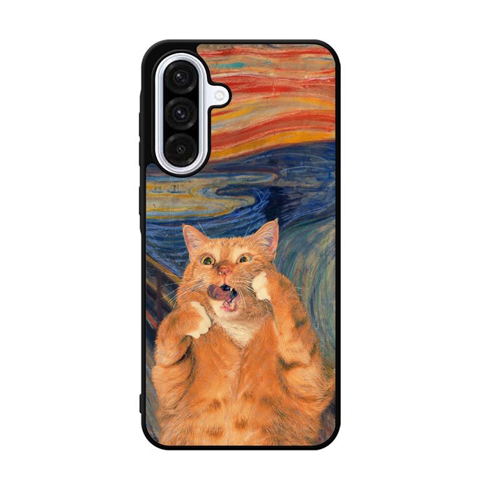 Cat The Scream Samsung Galaxy A36 Case FE0103