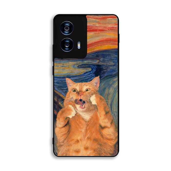 Cat The Scream Motorola Moto G Power 5G 2024 Case FE2897