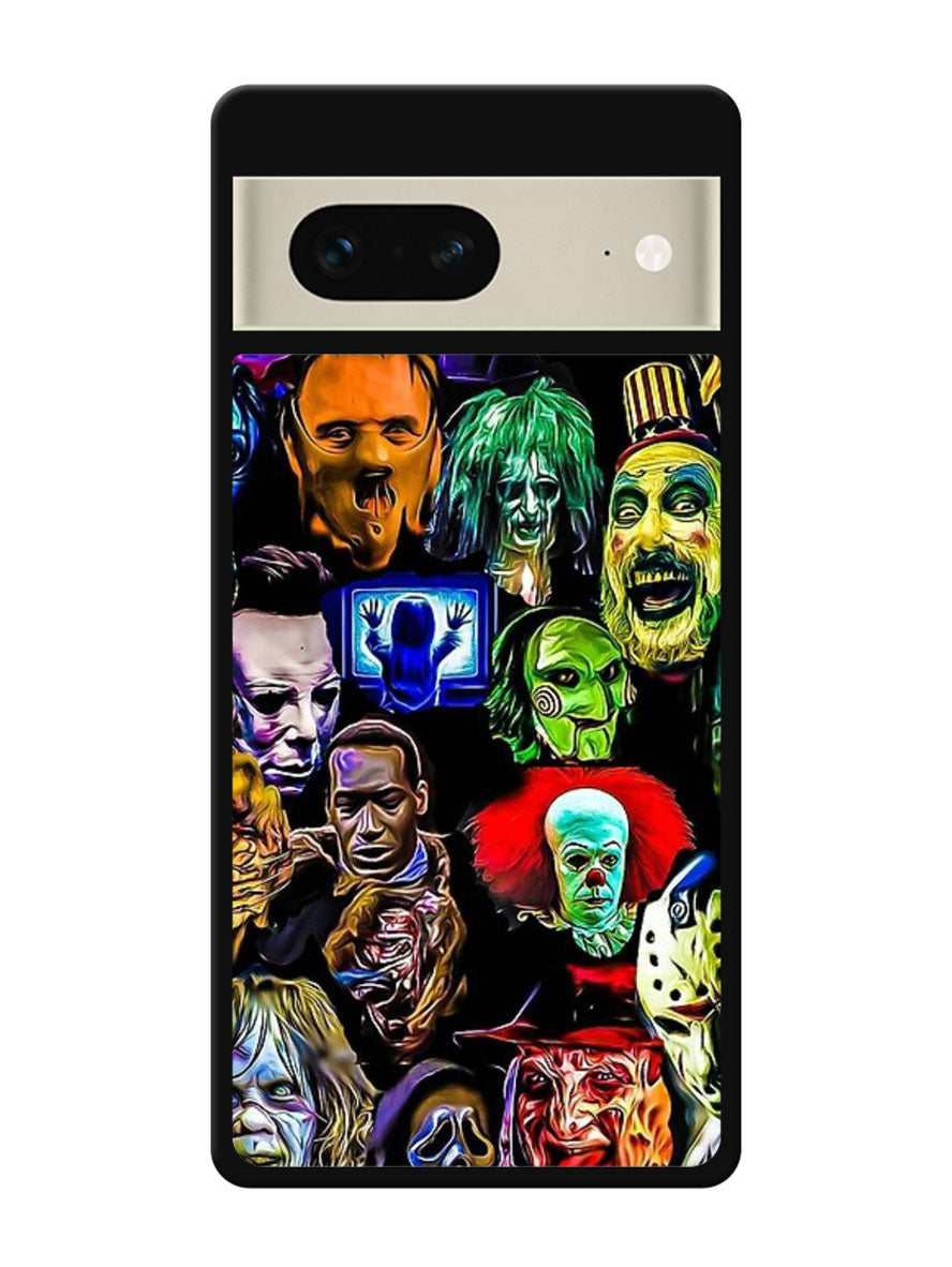 Horror Collection Collage Google Pixel 7 Case