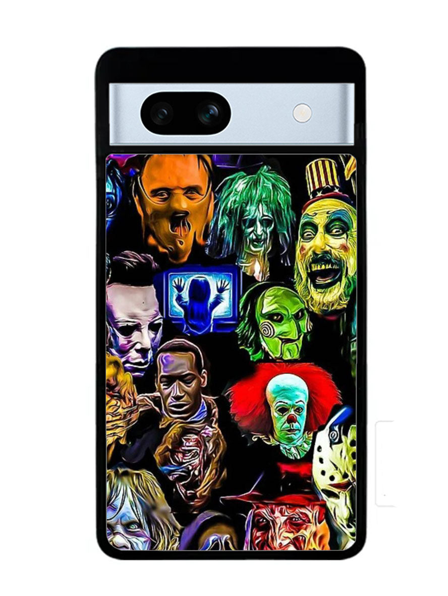 Horror Collection Collage Google Pixel 7A Case