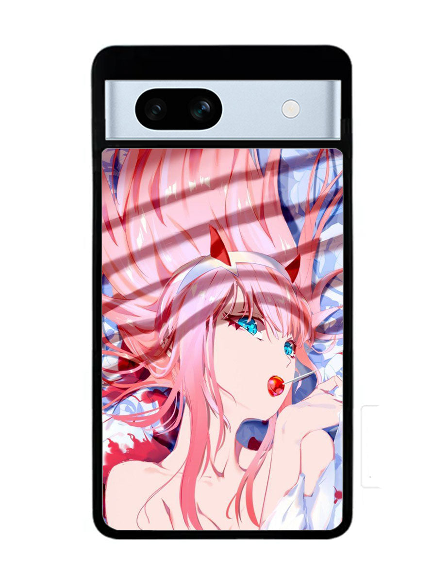 Sakura Zero Two Darling Google Pixel 7A Case