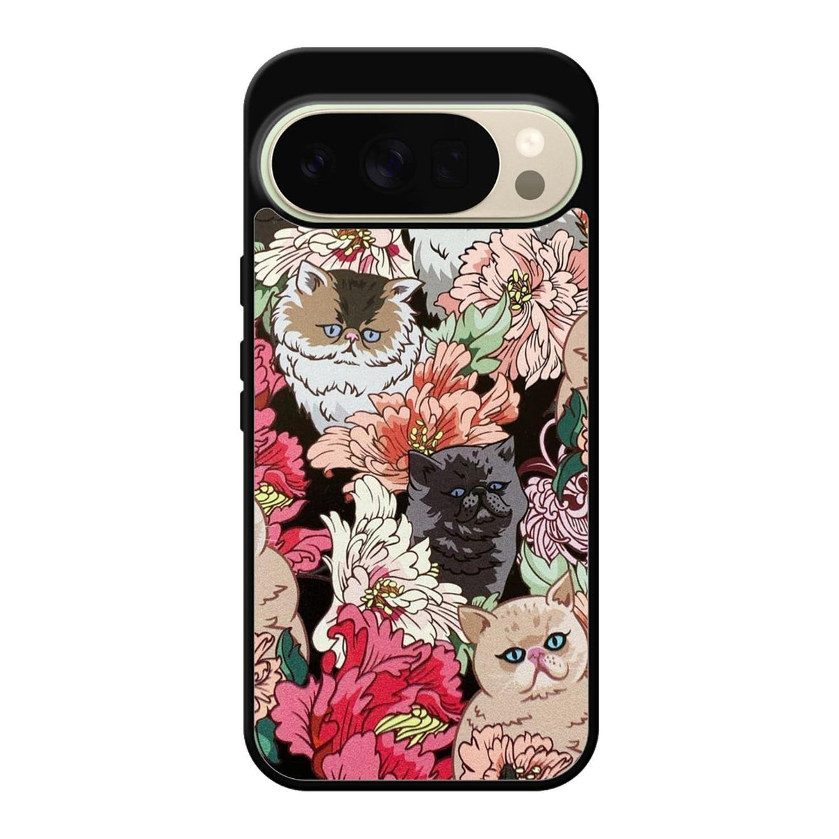 cat flower Google Pixel 10 Pro Case FE0138