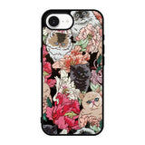 cat flower iPhone 17e Case FE0138