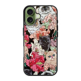 cat flower iPhone 17 Case FE0138