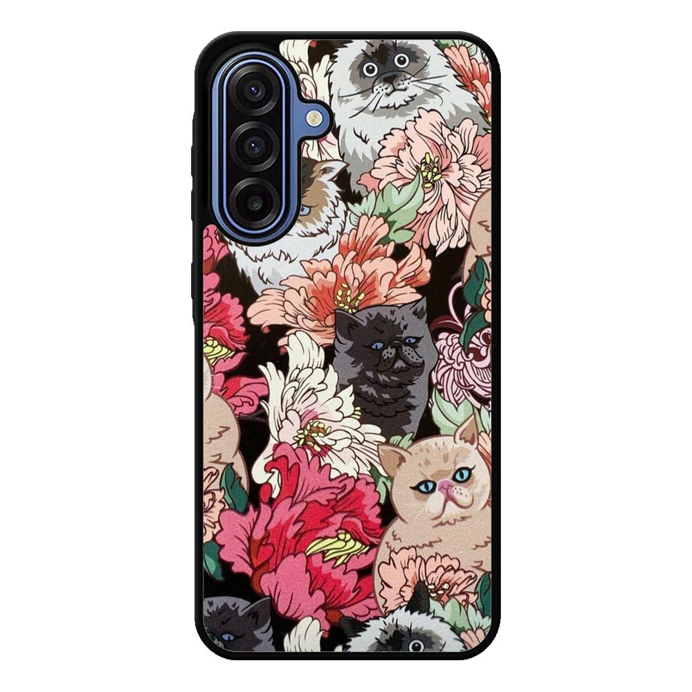 cat flower Samsung Galaxy A17 Case FE0138