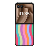 Rainbow Motorola Moto RAZR Plus 2025 Case FE0528