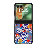 koi japanese Motorola Moto RAZR 2025 Case FE0390