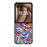 koi japanese Motorola Moto RAZR Plus 2025 Case FE0390