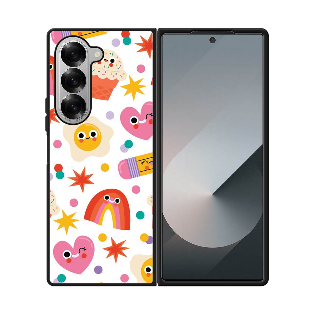cute pattern Samsung Galaxy Z Fold 7 5G Case FE0194