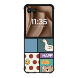 Happy sell Motorola Moto RAZR Plus 2025 Case FE0341