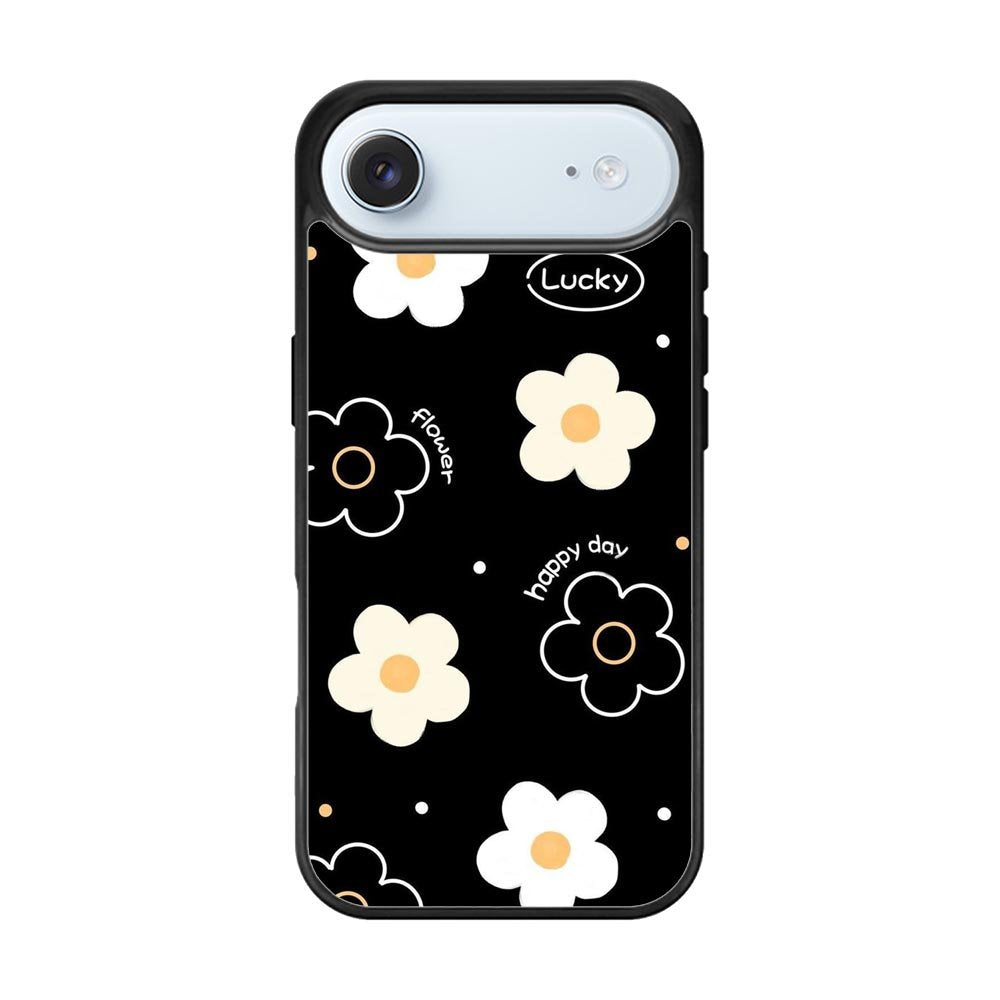 Flower black white iPhone Air Case FE0262