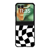 Retangel black white Motorola Moto RAZR 2025 Case FE0536