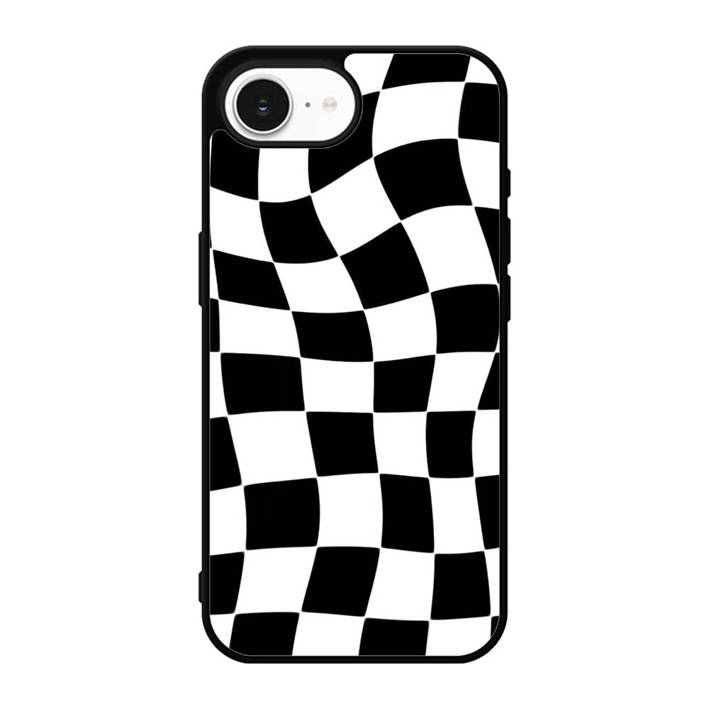 Retangel black white iPhone 17e Case FE0536