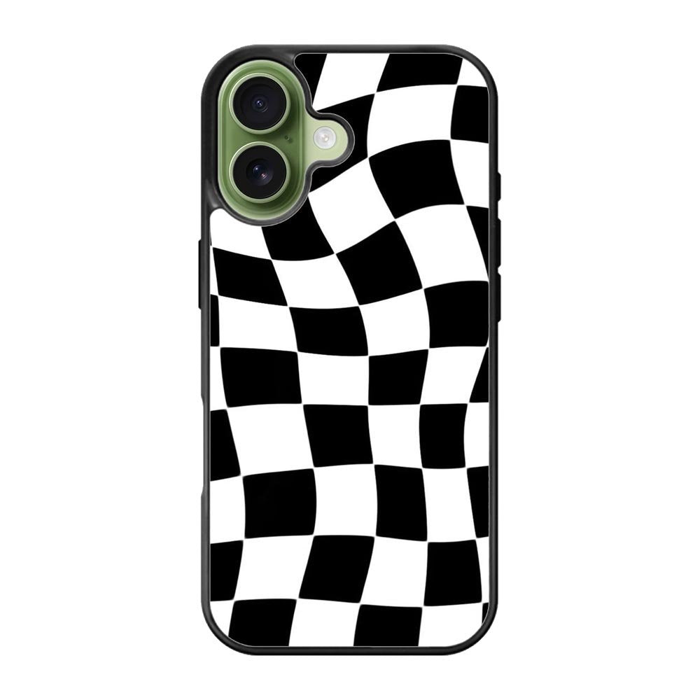 Retangel black white iPhone 17 Case FE0536