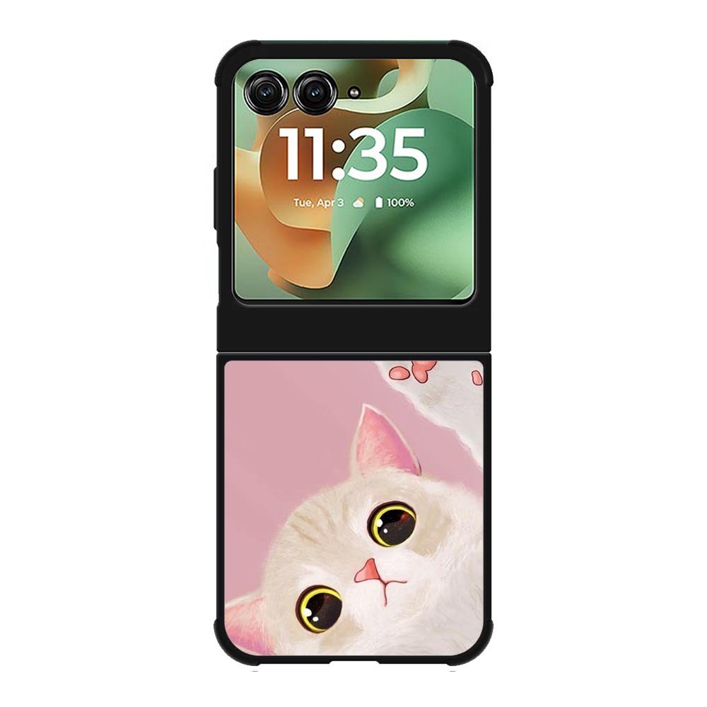 Cute cat lovers Motorola Moto RAZR 2025 Case FE0188