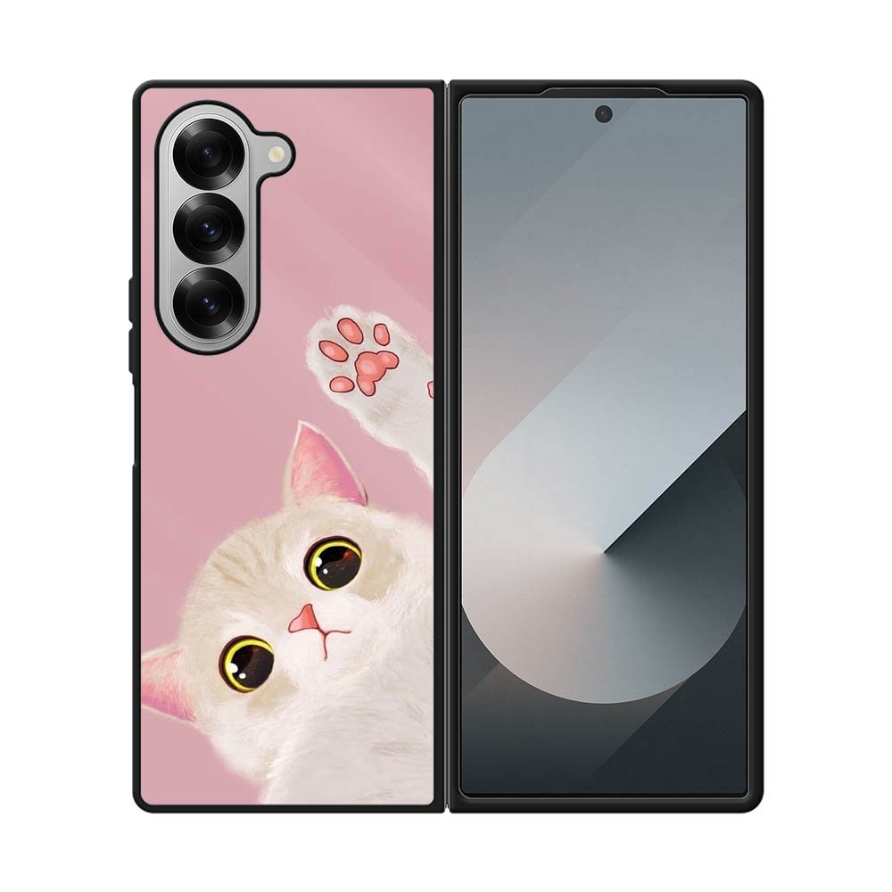Cute cat lovers Samsung Galaxy Z Fold 7 5G Case FE0188