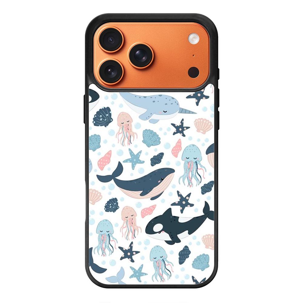 Wave fish iPhone 17 Pro Max Case FE0646