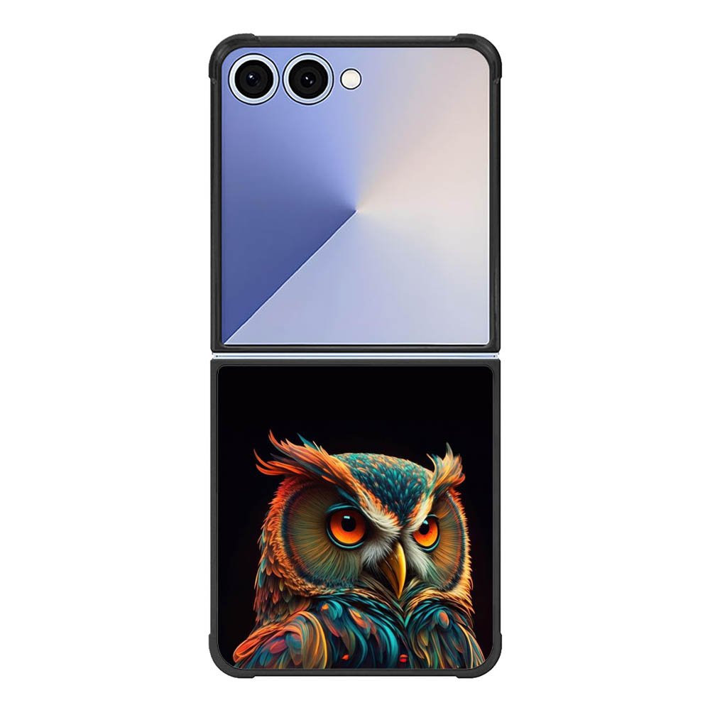 Owl art FE0075 Samsung Galaxy Flip 7 5G Case