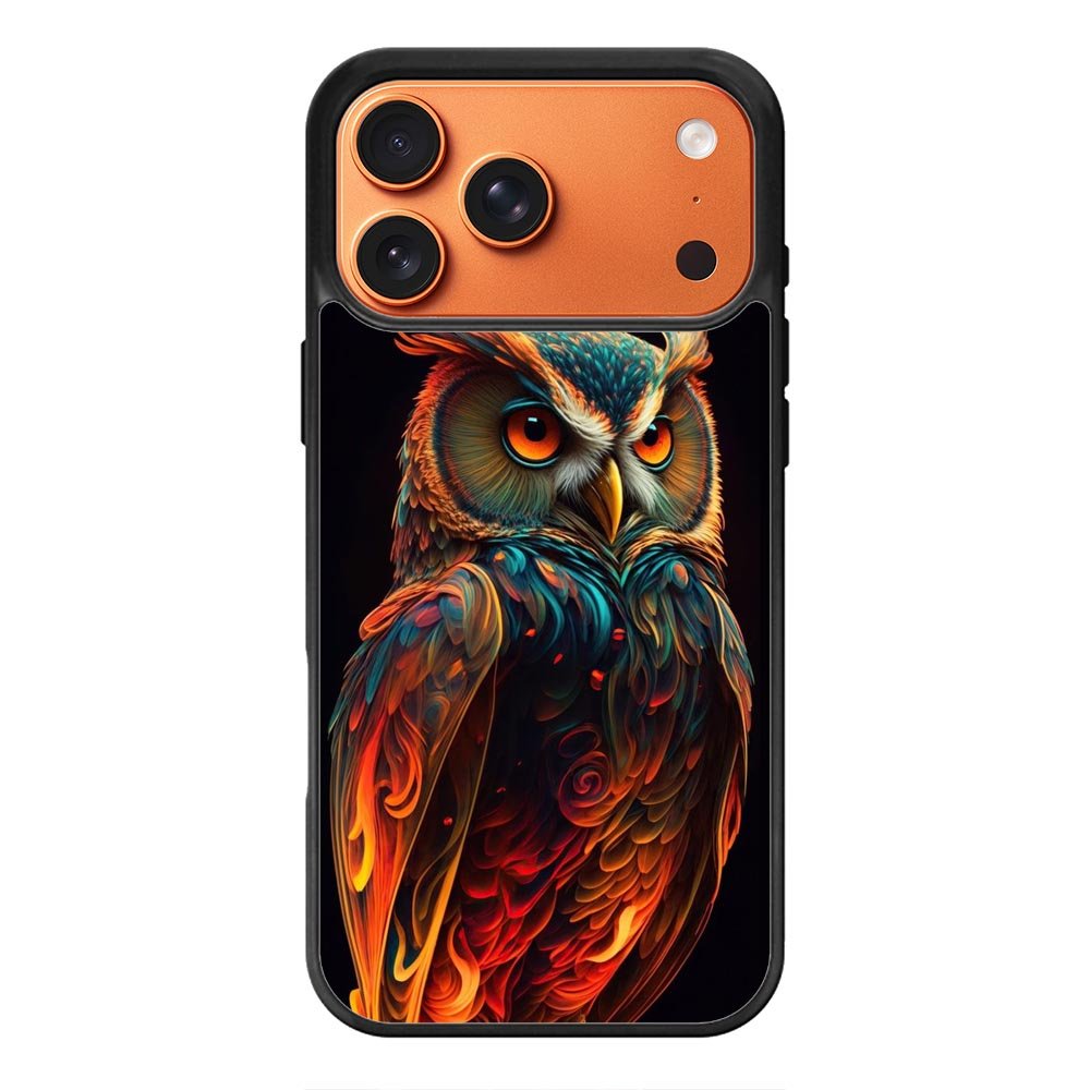 Owl art iPhone 17 Pro Case FE0478