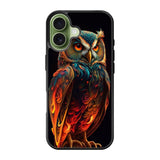 Owl art iPhone 17 Case FE0478
