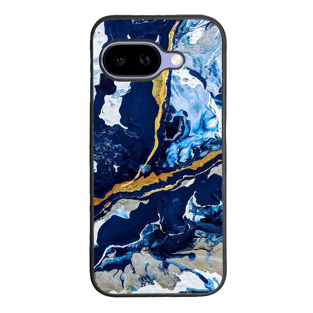 Blue glitch Google Pixel 10A Case FE0109