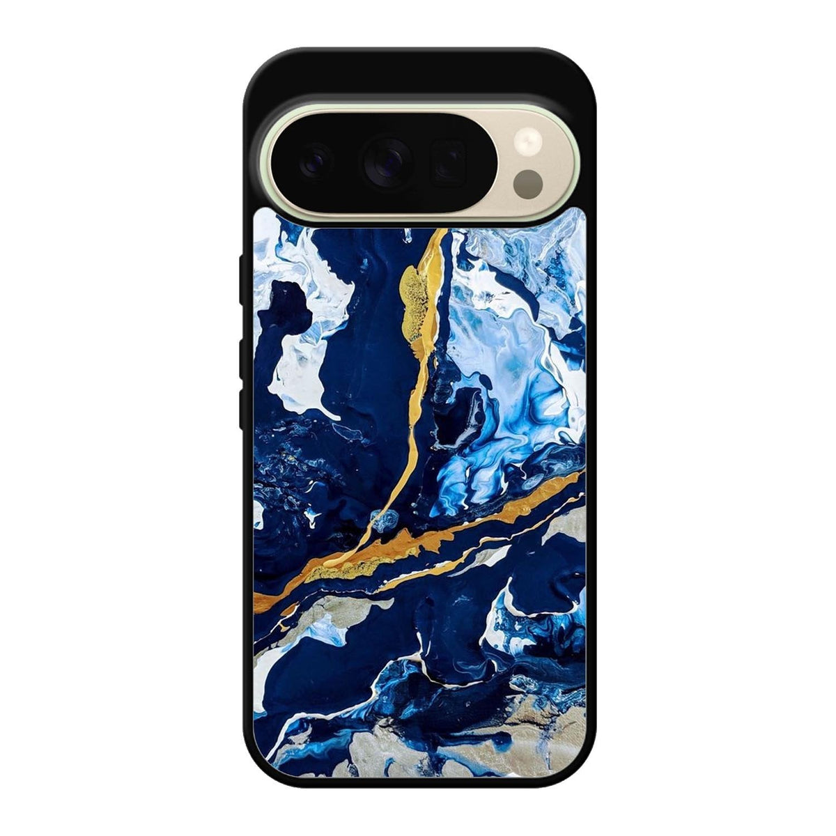 Blue glitch Google Pixel 10 Pro XL Case FE0109