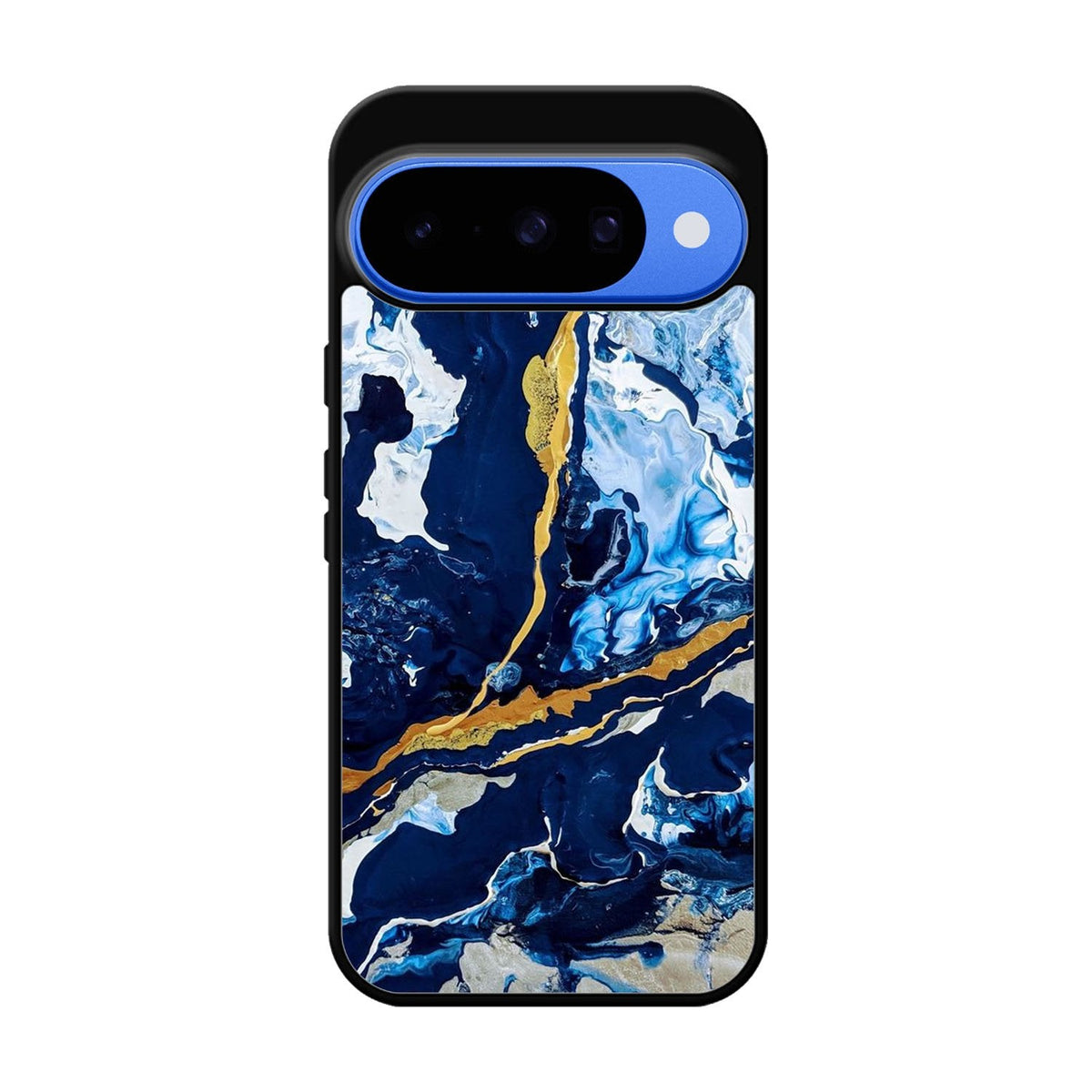 Blue glitch Google Pixel 10 Case FE0109