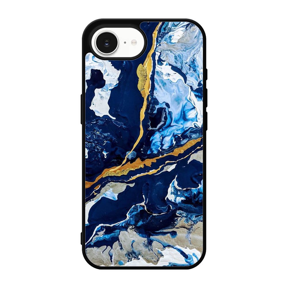 Blue glitch iPhone 17e Case FE0109
