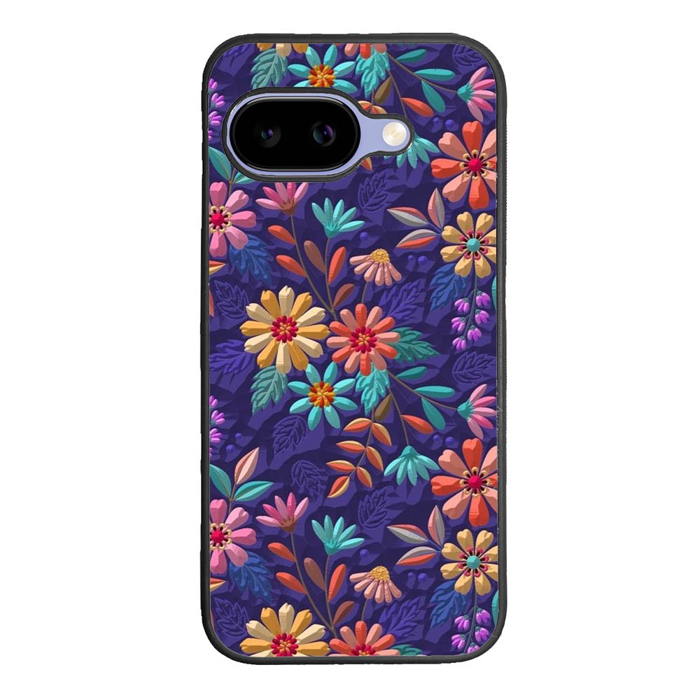 Flower violet 3D Google Pixel 10A Case FE0282